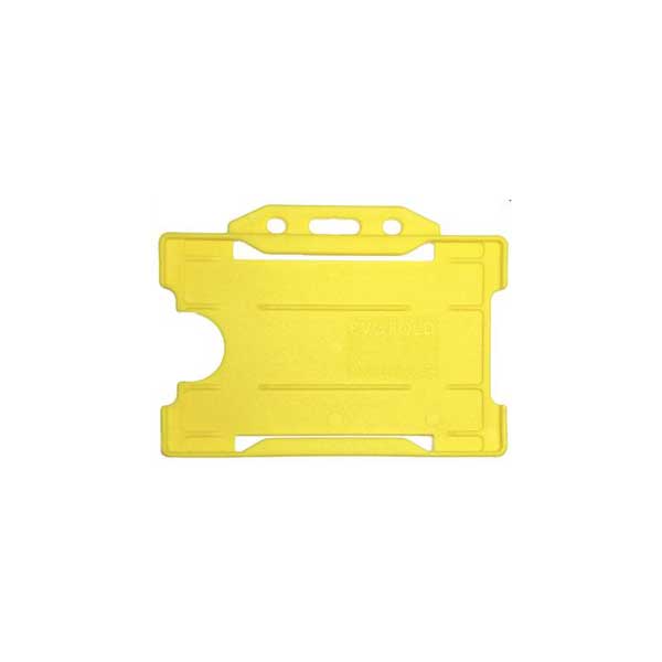 Yellow Antimicrobial ID Card Holder
