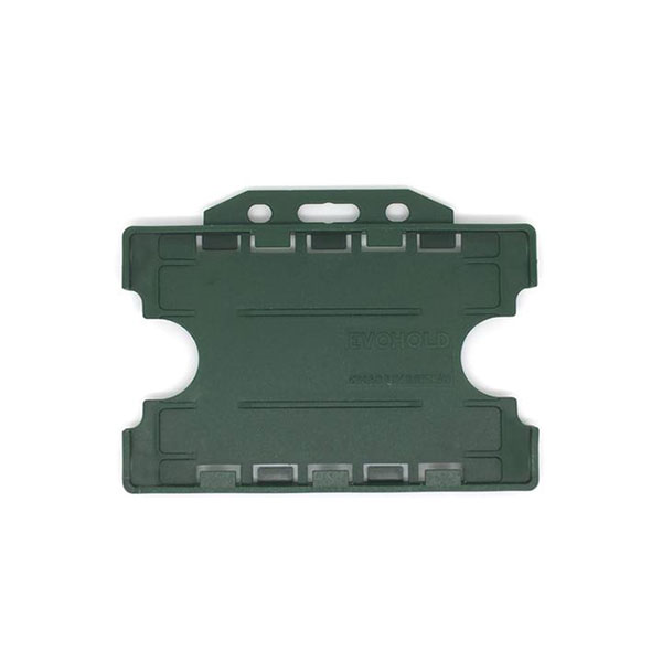 Racing Green Antimicrobial Double ID Card Holder