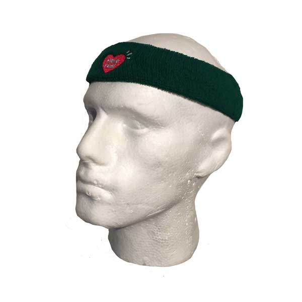 Custom Branded Headband - Side View