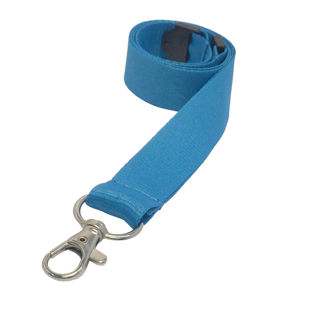 2cm Plain Lanyard | Flat Ribbed Lanyards | Lanyard UK