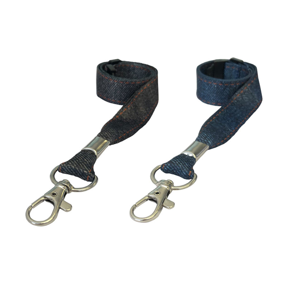 Denim Effect Lanyard