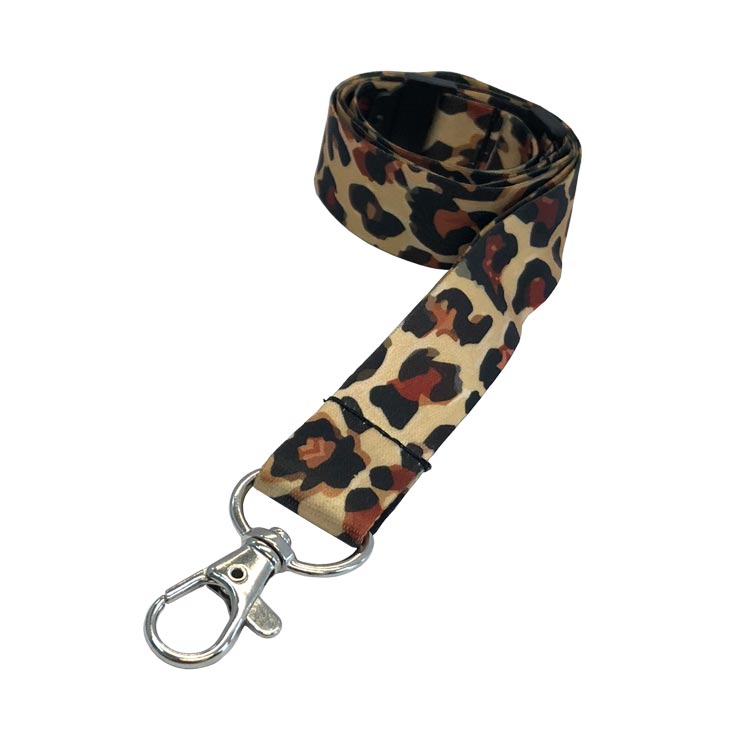 Animal Print Lanyard