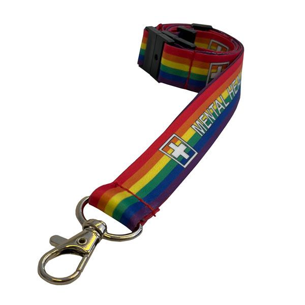 Rainbow Mental Health First Aider Lanyard