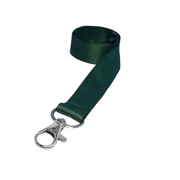 Plain Coloured Flat Lanyard a teal plain coloured flat lanyard.